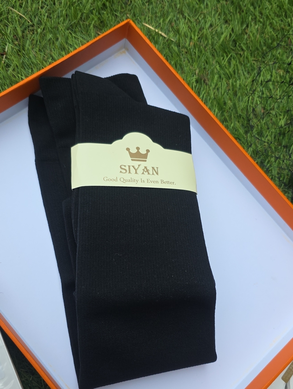 Women's Knee High Black Dress Socks – Classic Comfort Pair